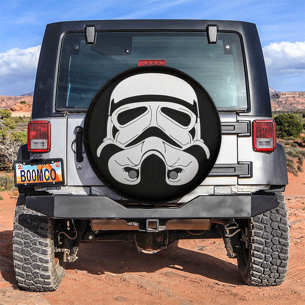 Stormtrooper Helmet Car Spare Tire Cover