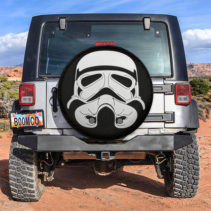 Stormtrooper Helmet Car Spare Tire Cover