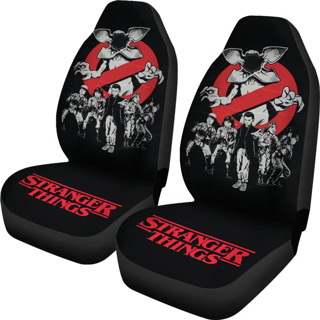 Stranger Things Car Seat Covers Car Accessories - PersonalizedFury