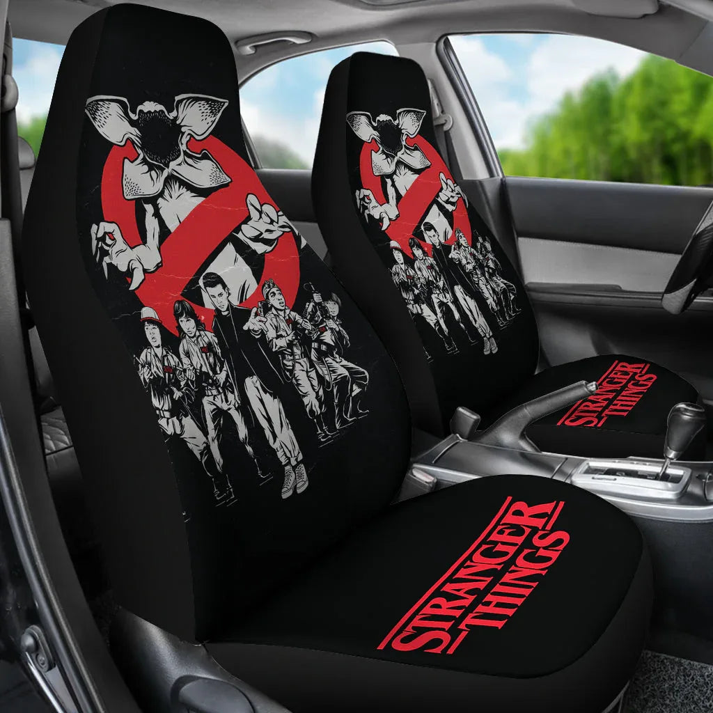 Stranger Things Car Seat Covers Car Accessories - PersonalizedFury
