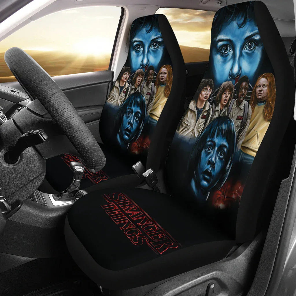 Stranger Things Car Seat Covers Car Accessories - PersonalizedFury