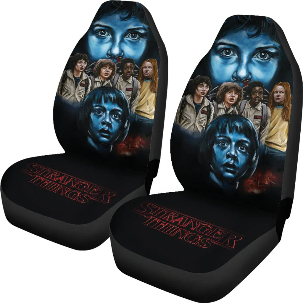 Stranger Things Car Seat Covers Car Accessories - PersonalizedFury