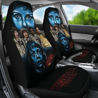 Stranger Things Car Seat Covers Car Accessories - PersonalizedFury