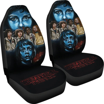 Stranger Things Car Seat Covers Car Accessories - PersonalizedFury