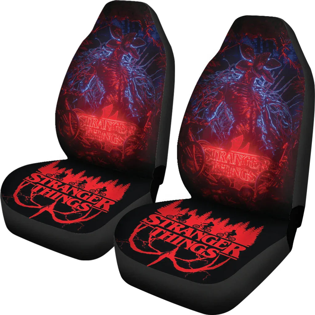 Stranger Things Car Seat Covers Car Accessories - PersonalizedFury