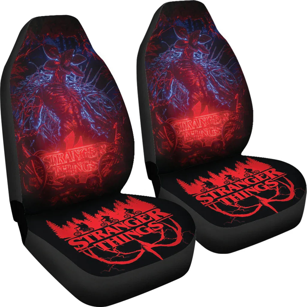 Stranger Things Car Seat Covers Car Accessories - PersonalizedFury