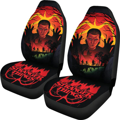 Stranger Things Car Seat Covers Car Accessories - PersonalizedFury