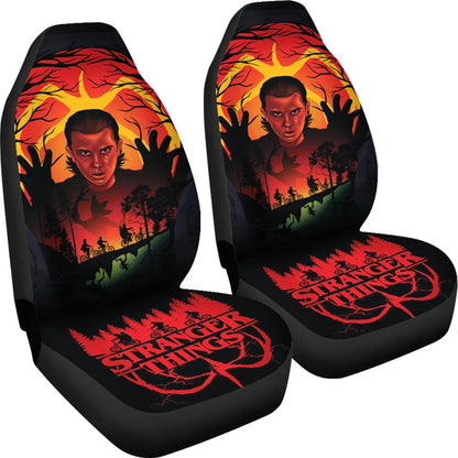 Stranger Things Car Seat Covers Car Accessories - PersonalizedFury