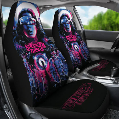 Stranger Things Car Seat Covers Car Accessories - PersonalizedFury