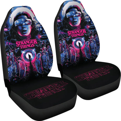 Stranger Things Car Seat Covers Car Accessories - PersonalizedFury