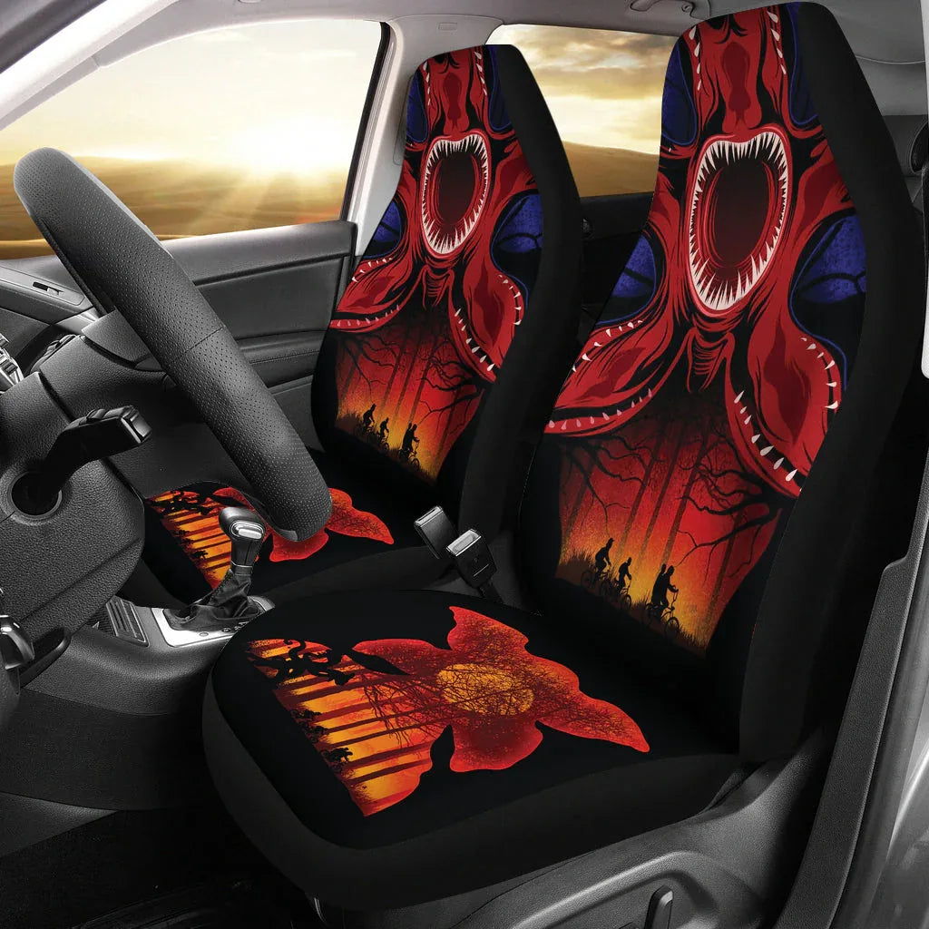 Stranger Things Car Seat Covers Car Accessories - PersonalizedFury