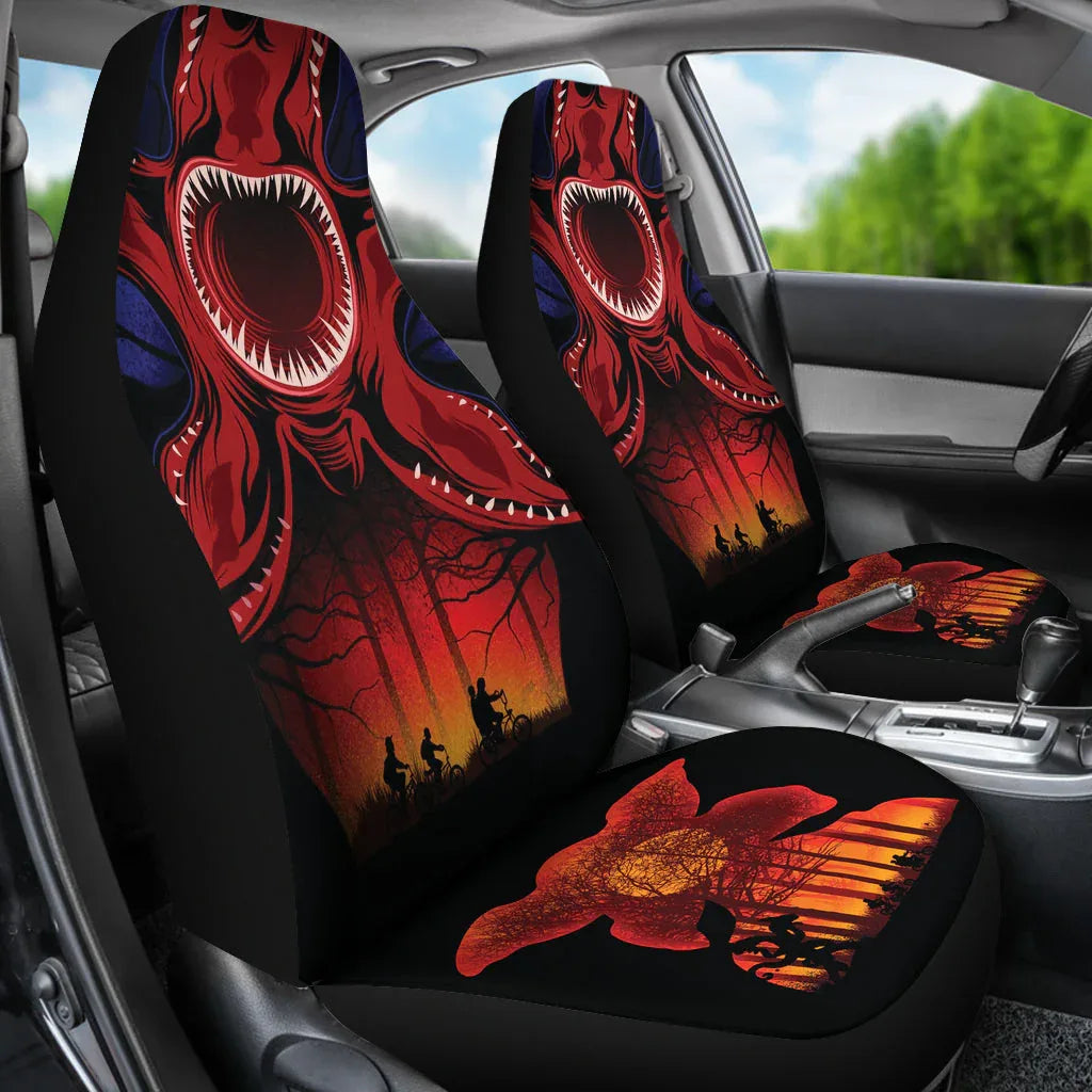 Stranger Things Car Seat Covers Car Accessories - PersonalizedFury