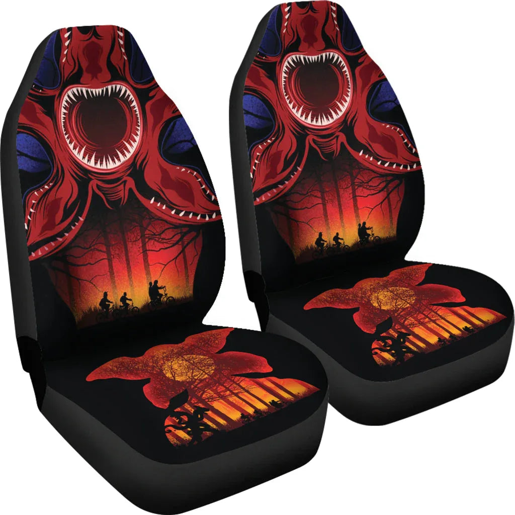 Stranger Things Car Seat Covers Car Accessories - PersonalizedFury