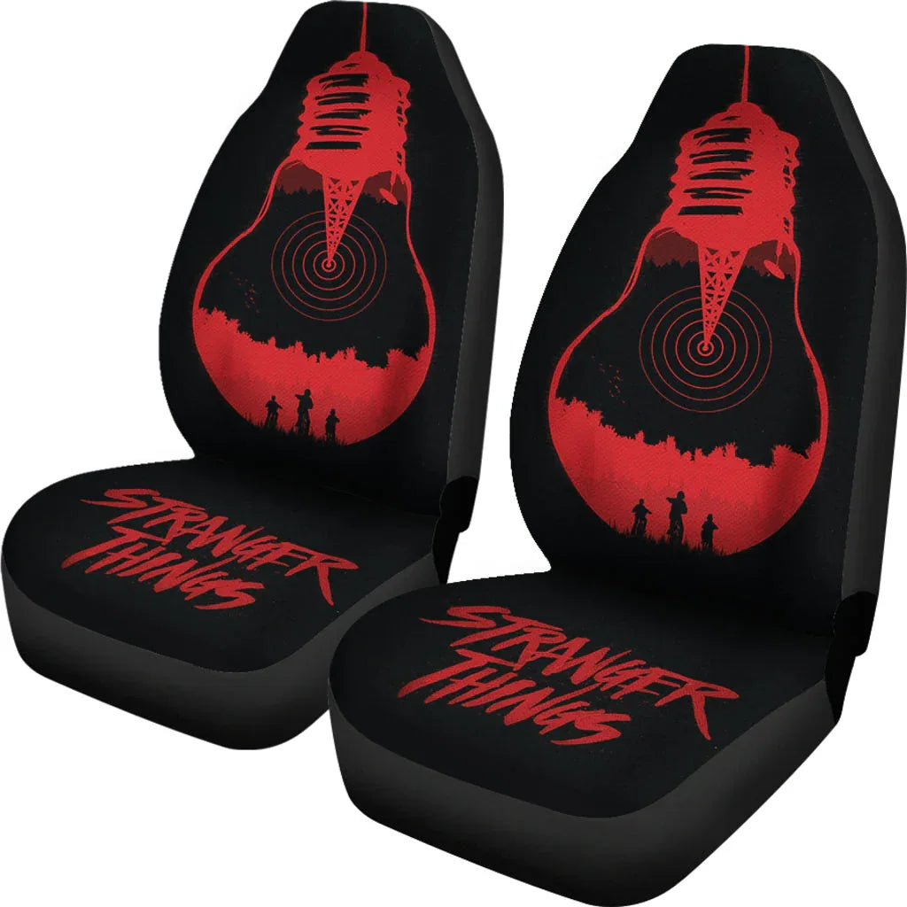 Stranger Things Car Seat Covers Car Accessories - PersonalizedFury