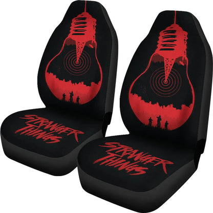 Stranger Things Car Seat Covers Car Accessories - PersonalizedFury