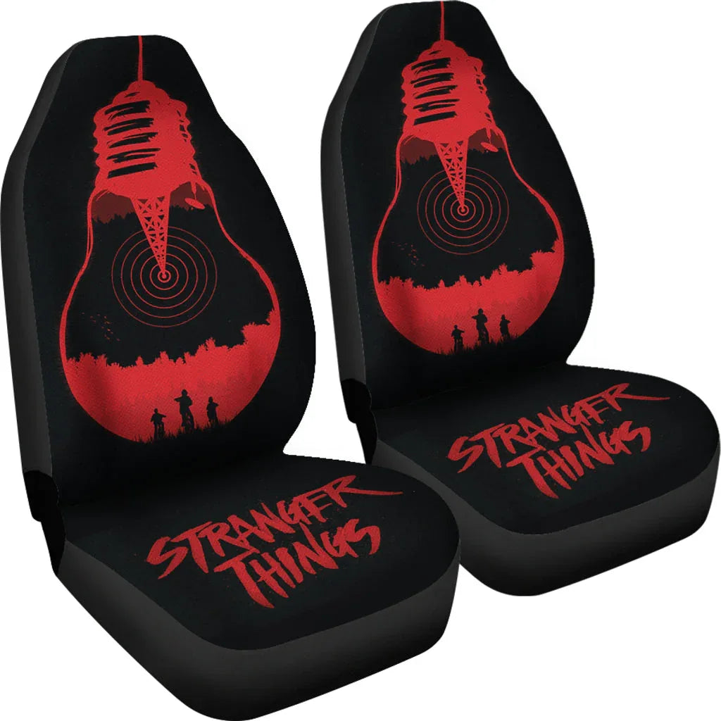 Stranger Things Car Seat Covers Car Accessories - PersonalizedFury