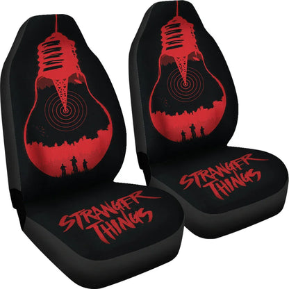 Stranger Things Car Seat Covers Car Accessories - PersonalizedFury
