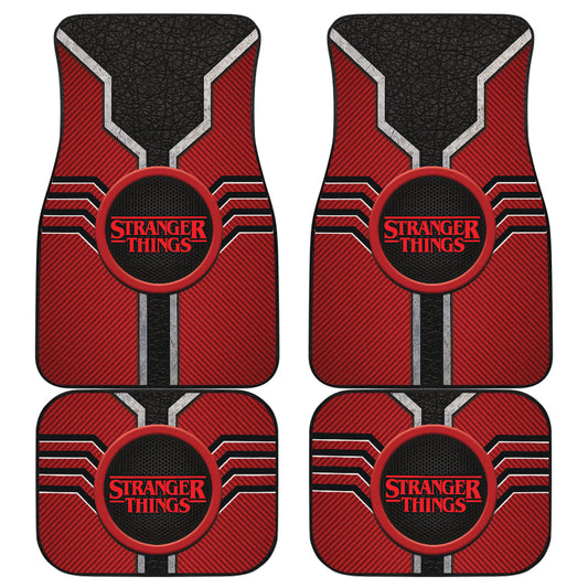 Stranger Things Logo Car Floor Mats Custom For Fans Ci230113-06a