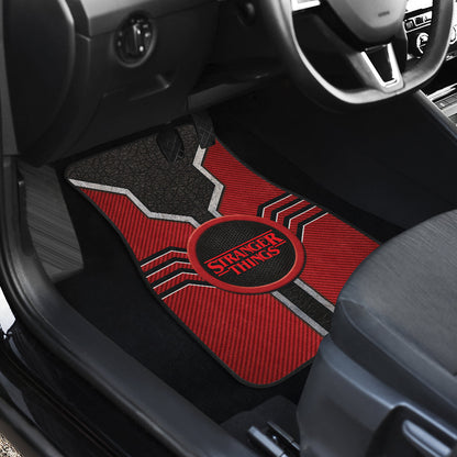 Stranger Things Logo Car Floor Mats Custom For Fans Ci230113-06a