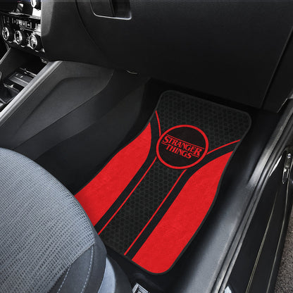 Stranger Things Logo Car Floor Mats Custom For Fans Ci230105-06a