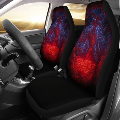 Stranger Things Seat Covers Amazing Best Gift Ideas Universal Fit - PersonalizedFury