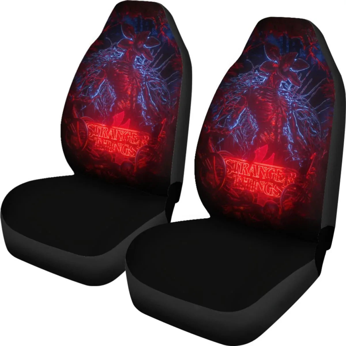 Stranger Things Seat Covers Amazing Best Gift Ideas Universal Fit - PersonalizedFury