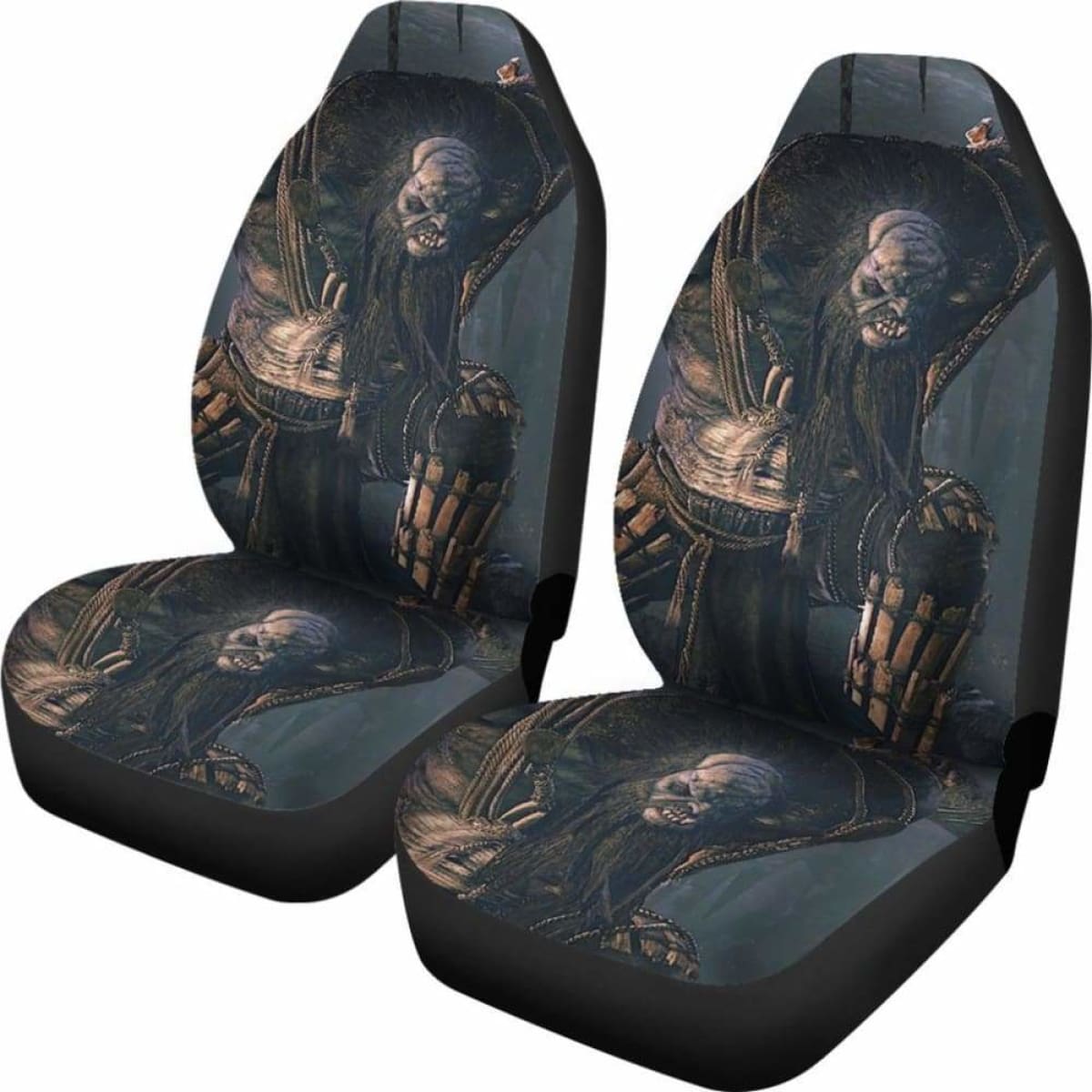 Striga Car Seat Covers Logo The Witcher 3: Wild Hunt Game Universal Fit 051012