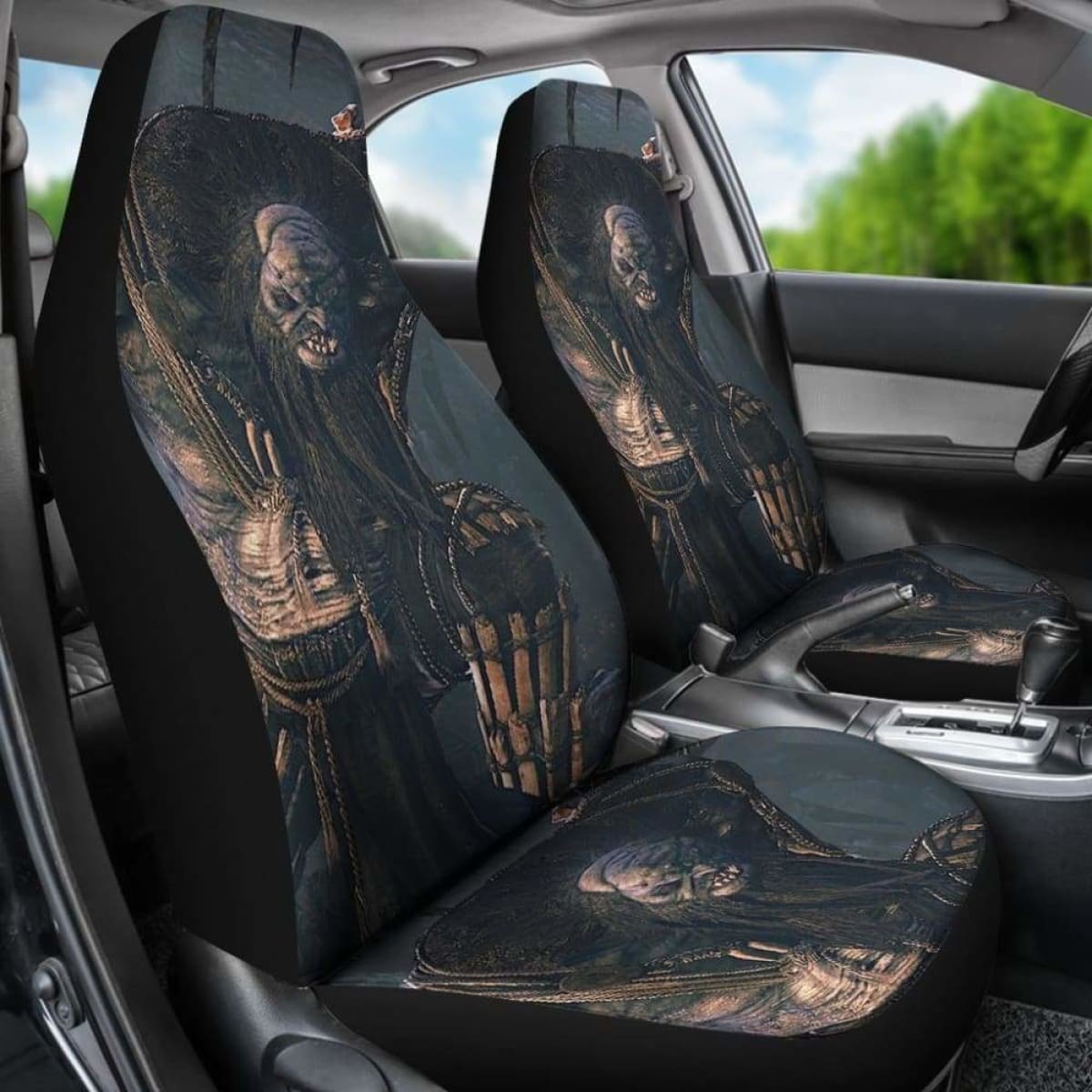 Striga Car Seat Covers Logo The Witcher 3: Wild Hunt Game Universal Fit 051012