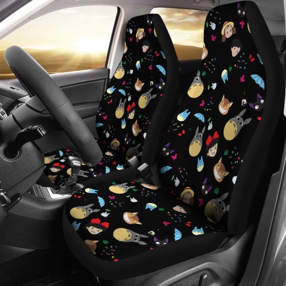 Studio Ghibli Car Seat Covers 1 Universal Fit 051012