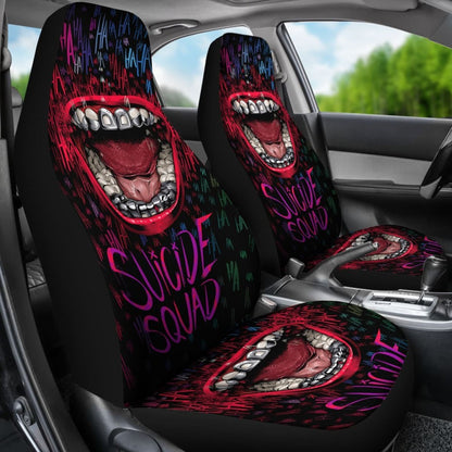 Suicide Squad Art Car Seat Covers Movie Fan Gift H031020 Universal Fit 225311