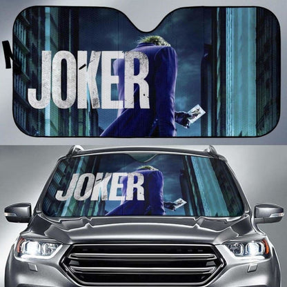 Suicide Squad Art Joker Car Sun Shades Movie Fan Gift Universal Fit 051012