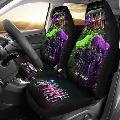 Suicide Squad Car Seat Covers Movie Fan Gift H031020 Universal Fit 225311