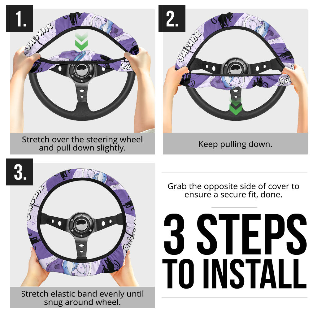Suicune Steering Wheel Cover
