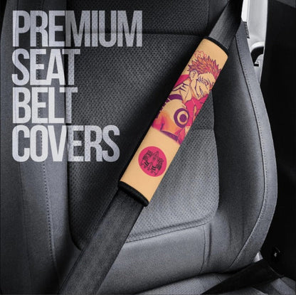 Sukuna Ryomen Anime Jujutsu Kaisen Car Seat Belt Cover Custom Car Accessories