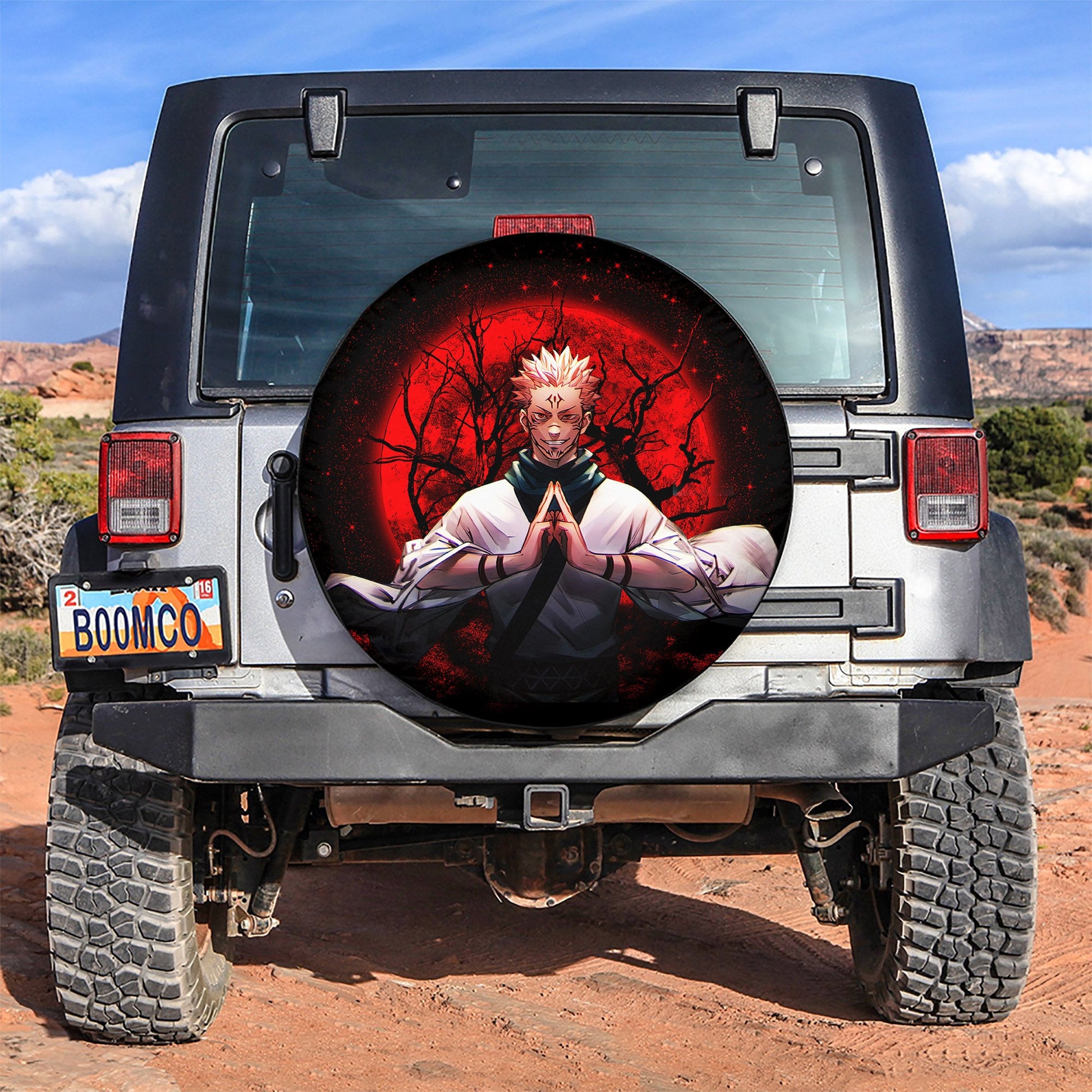 Sukuna Wiki Jujutsu Kaisen Spare Tire Cover