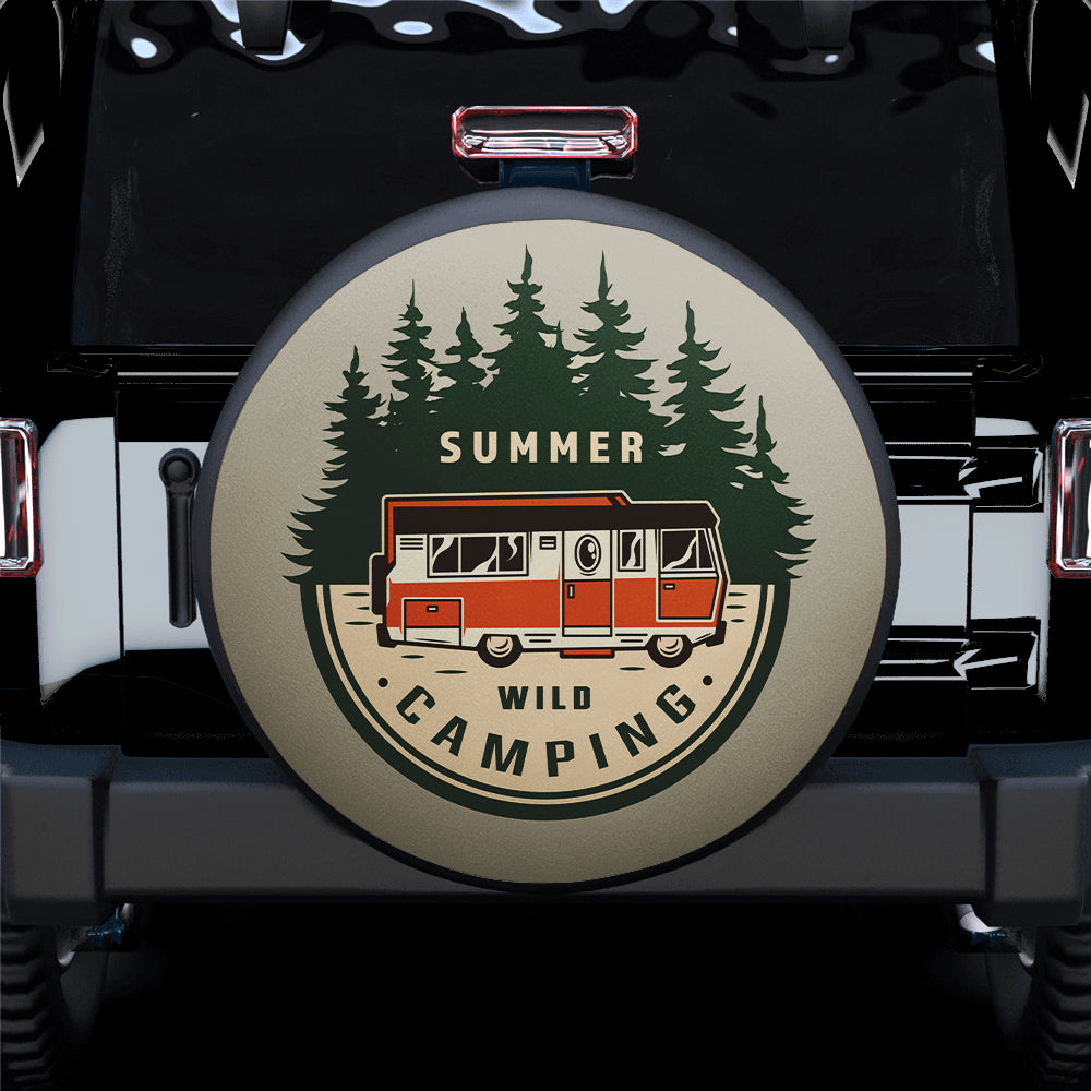 Summer Camping Jeep Car Spare Tire Cover