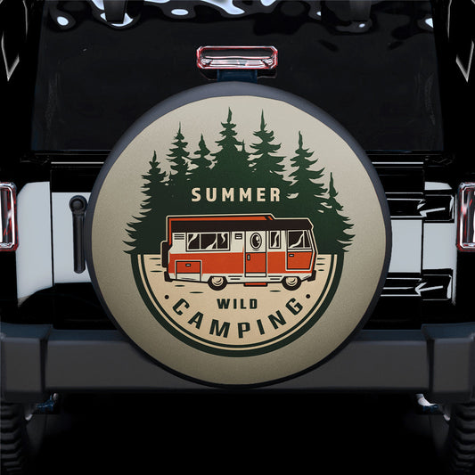 Summer Camping Jeep Car Spare Tire Cover