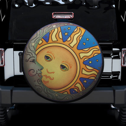 Sun And Moon Spare Tire Cover