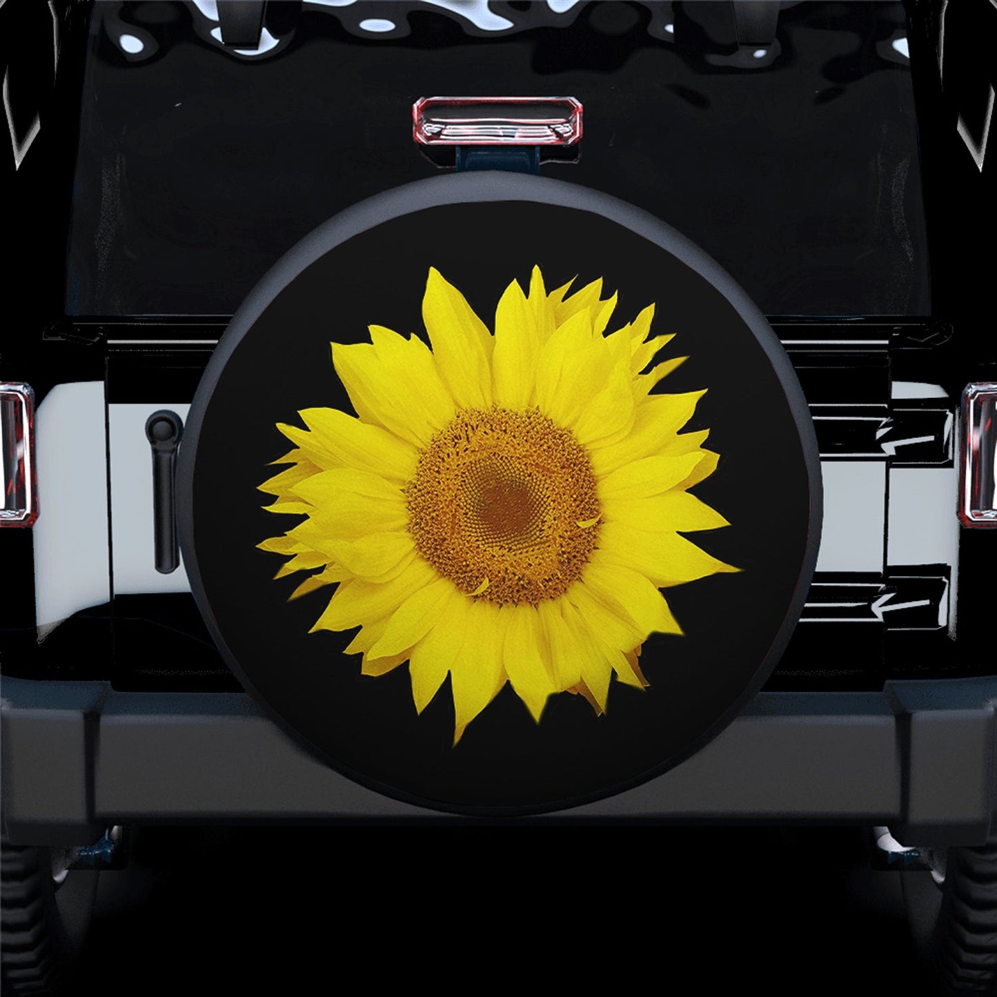Sun Flower Spare Tire Cover