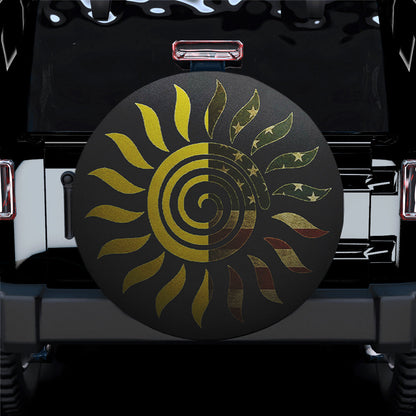 Sun Flower Spare Tire Cover