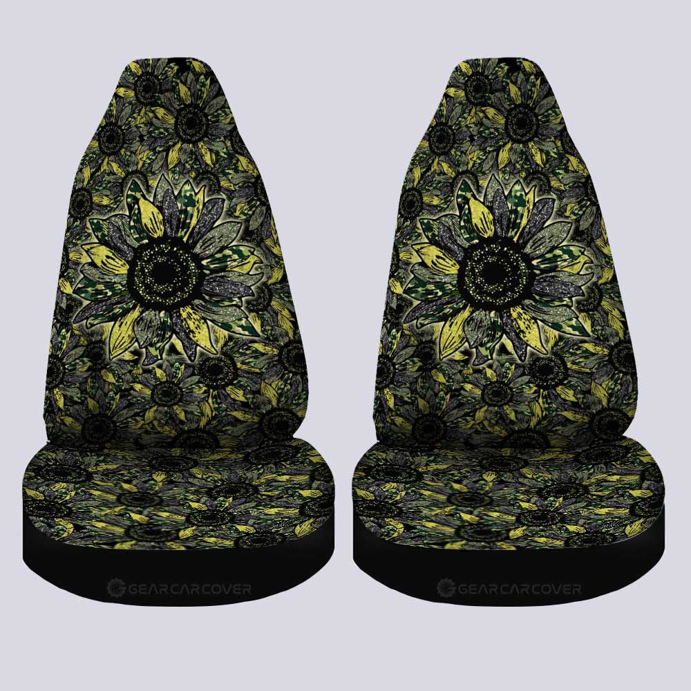 Sunflower Car Seat Covers Custom Car Decoration