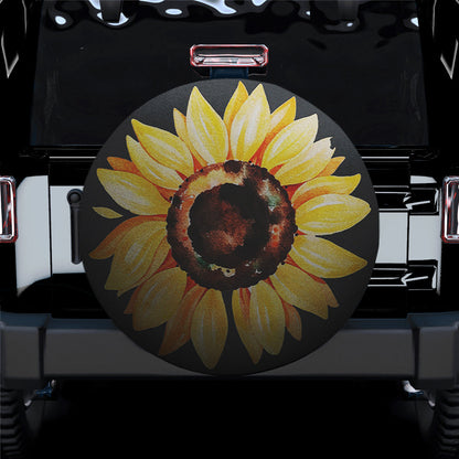 Sunflower Spare Tire Cover