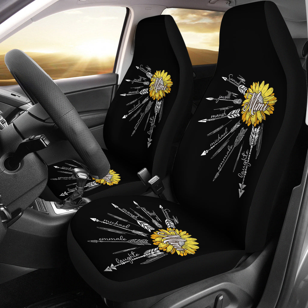 Sunflowers Art Car Seat Cover