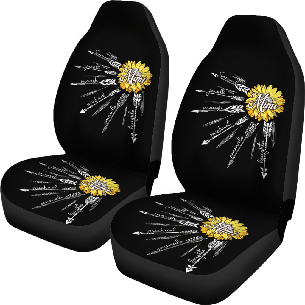 Sunflowers Art Car Seat Cover