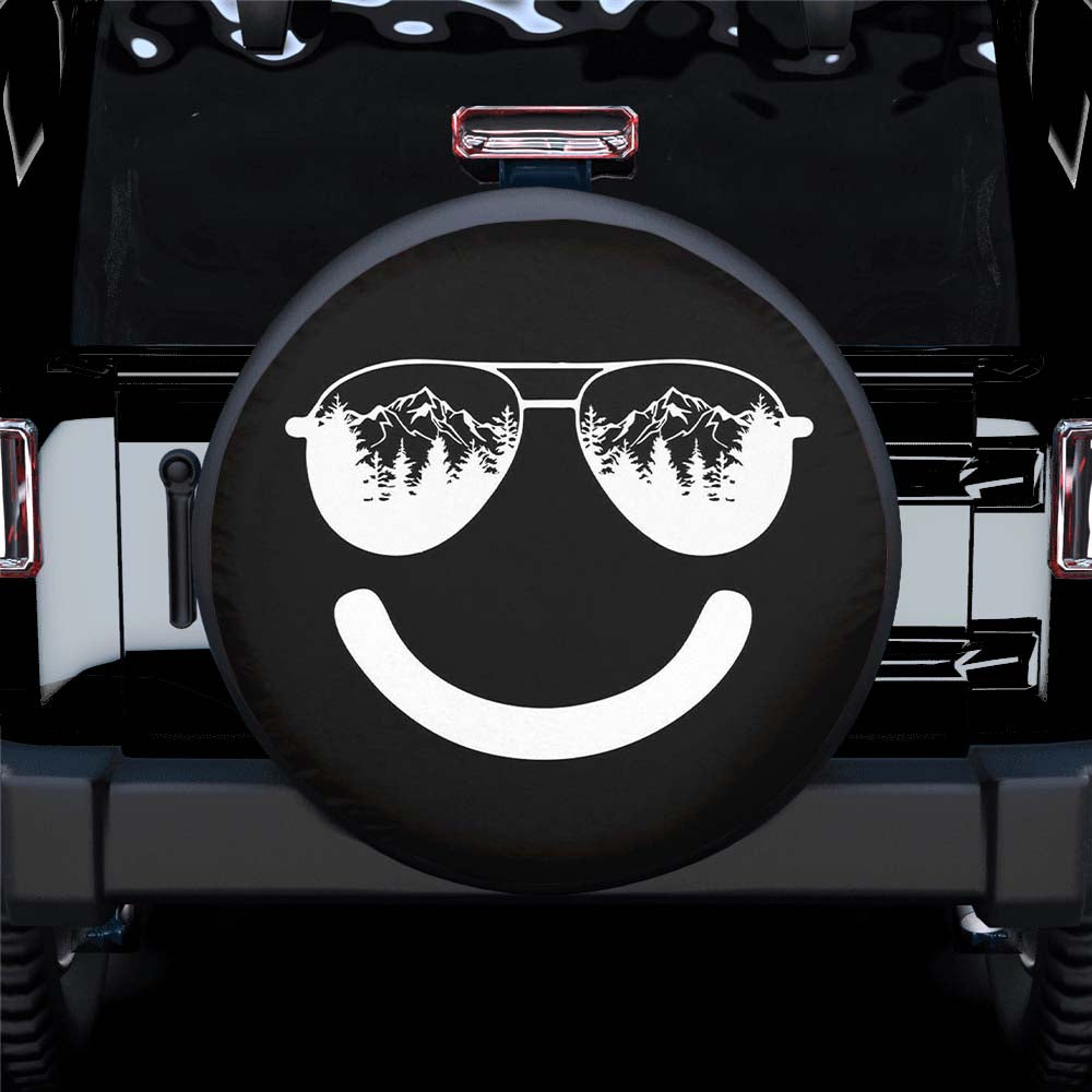 Sunglasses In The Mountains Spare Tire Cover