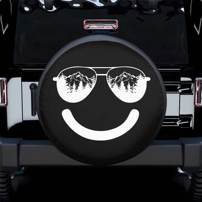 Sunglasses In The Mountains Spare Tire Cover