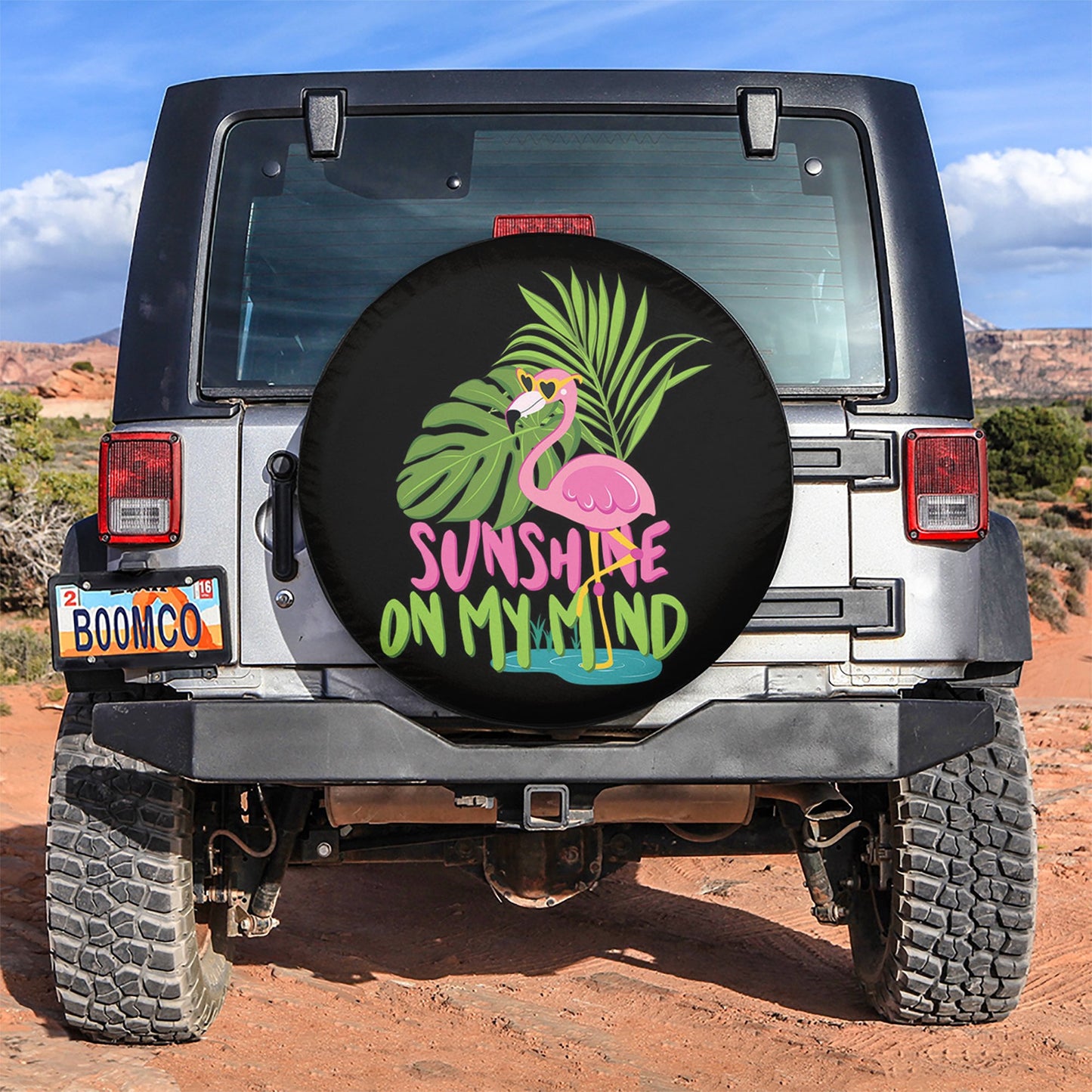 Sunshine On My Mind Car Spare Tire