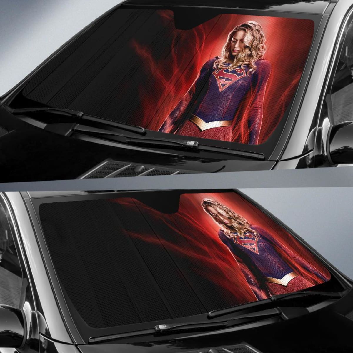 Super Girl New Car Sun Shade Universal Fit 225311