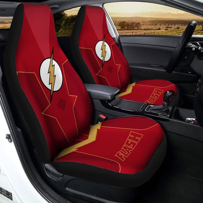 Super Hero Flash Car Seat Covers Custom Car Interior Accessories