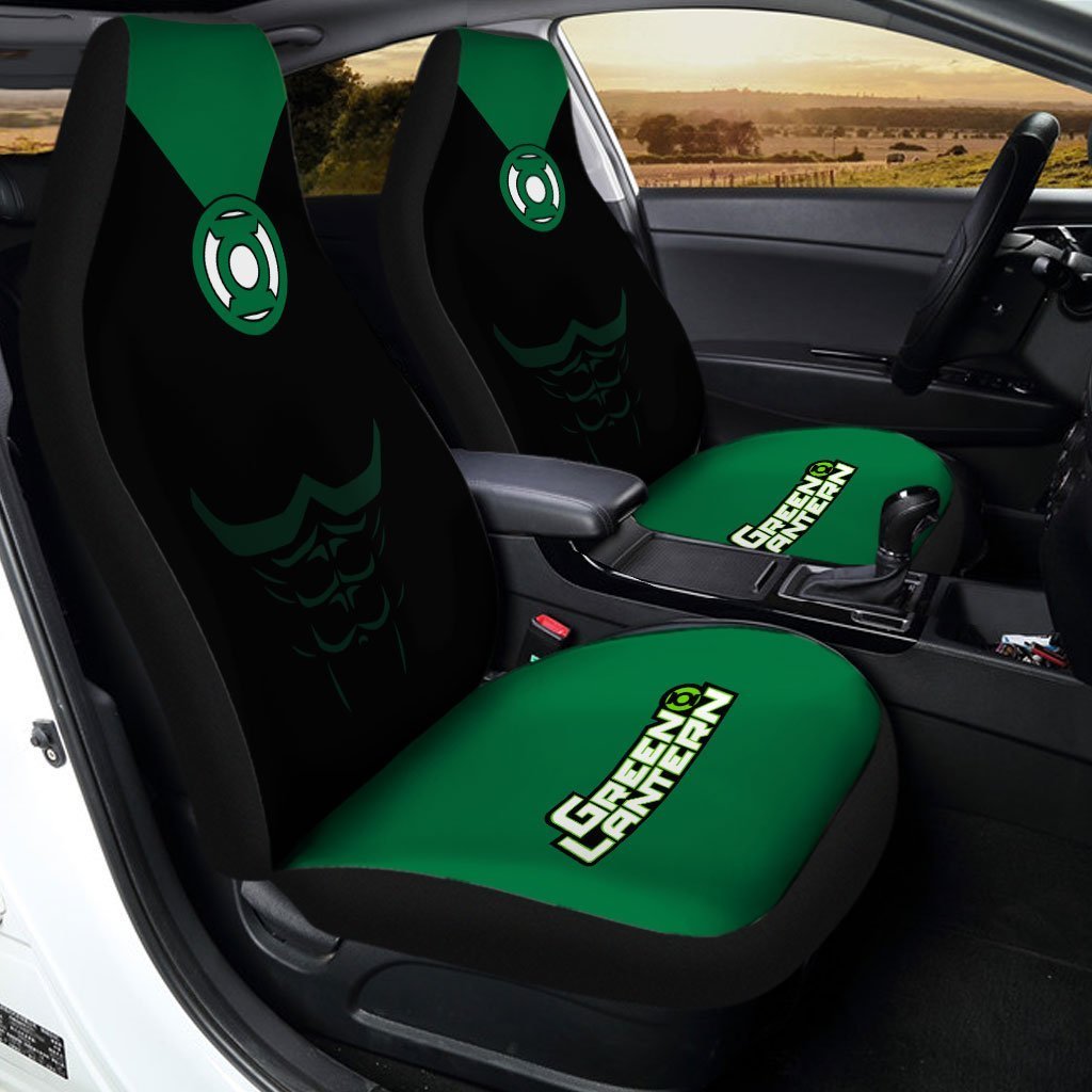 Super Hero Green Lantern Car Seat Covers Custom For Car
